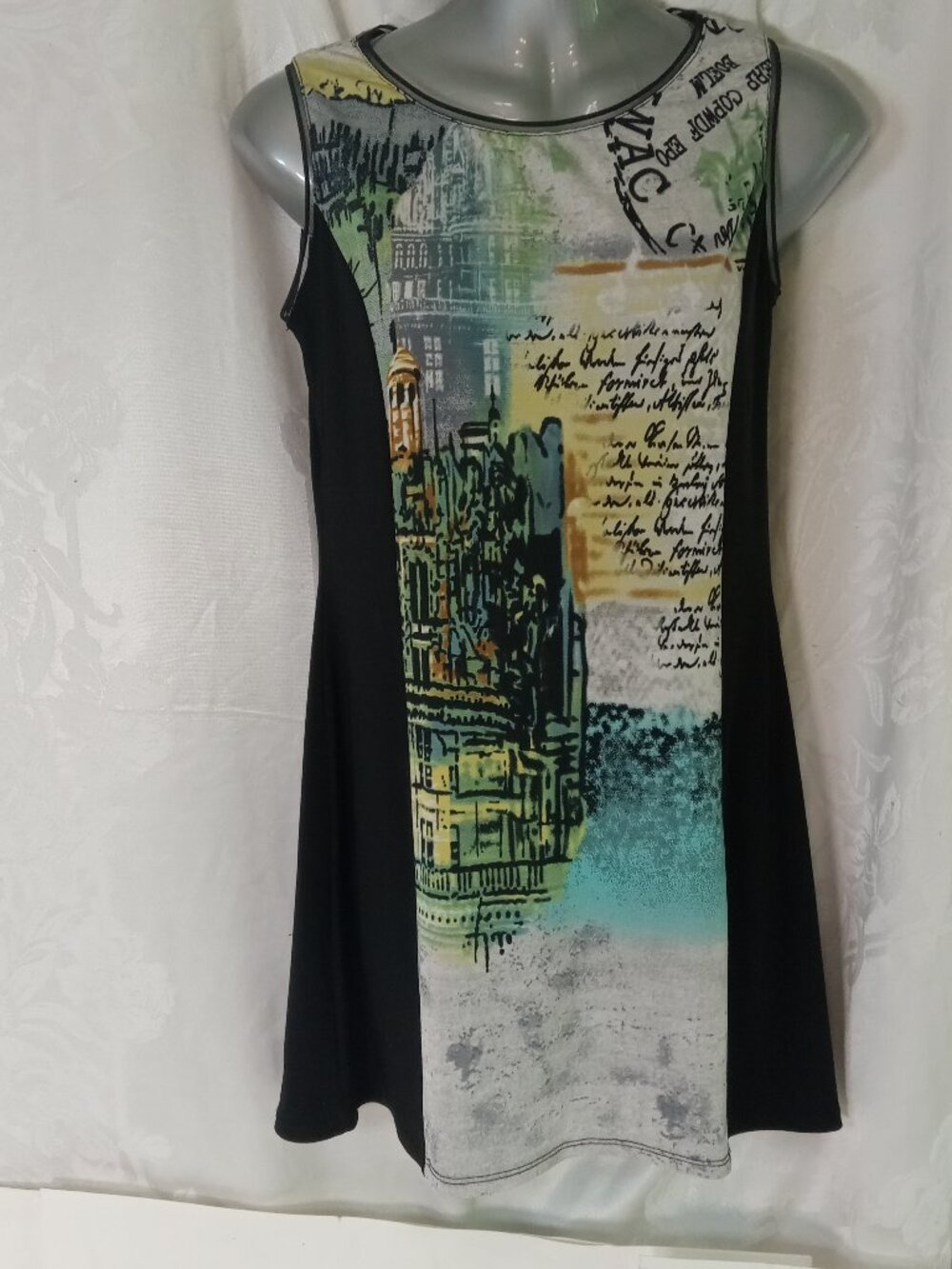 Libra Dress Women's Size S Made Canada Artsy Avant Garde Y2K European